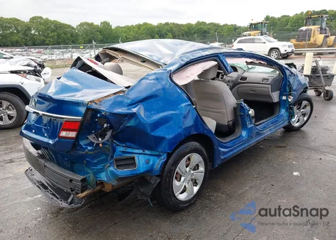 2013 Honda Civic Lx from USA, damaged, VIN 2HGFB2F58DH542677